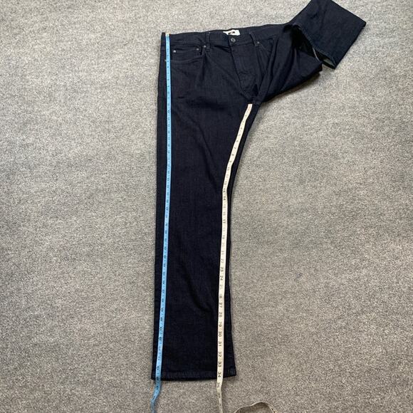 Joseph Abboud Jeans Mens 40 Blue Slim Fit Straight Stretch Cotton Dark Wash - Picture 4 of 11